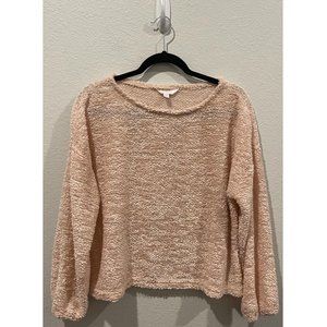 LC LAUREN CONRAD Collar Pink Top Pade